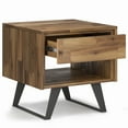 thumbnail image 3 of Simpli Home Lowry 22" W Square End Side Table in Golden Wheat, 3 of 12