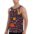 thumbnail image 2 of Cauagu Whimsical Autumn Forest Print Men's Sleeveless Muscle Shirts,Tank Tops Quick Dry Workout Tank Top Gym Muscle Tee Fitness Bodybuilding T Shirt for Men-X-Large, 2 of 7