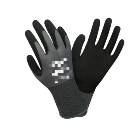 Wonder Grip Gloves Latex Waterproof Fully Coated Gloves Nylon Blue Work Gloves Coldproof Protection Gardening Gloves ,Breathable Comfort