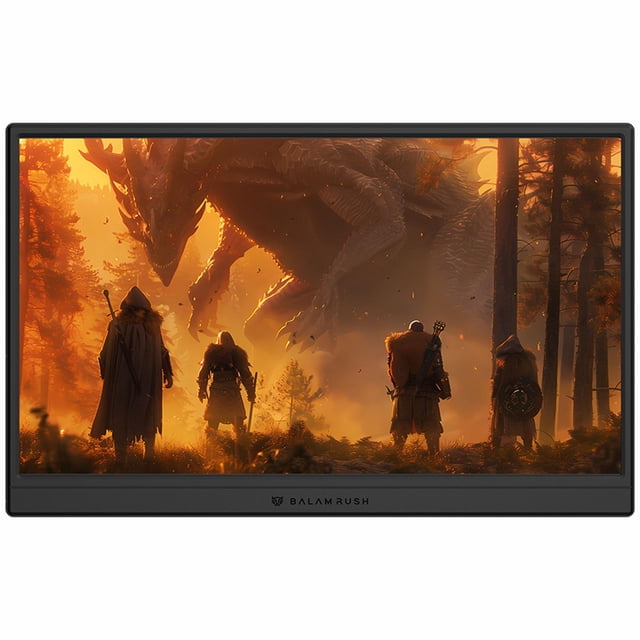 Monitor Portatil 15.6 BALAM RUSH NOMAD NM15D 4ms 60Hz FHD IPS LED HDMI USB-C Negro BR-943123