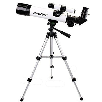 SVBONY 60mm Astronomical Refractor Telescope 420x60mm for Kids Beginners Entry Level Amateur Astronomer Star Gazing Bird Watching with Aluminum