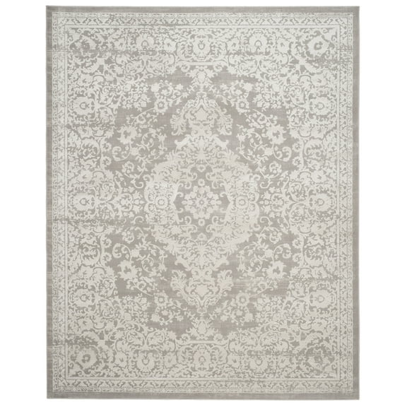 SAFAVIEH Princeton Collection PRN713G Grey / Beige Rug