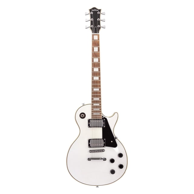 Guitarra Eléctrica con Case Serie Unique COSMOS II-WH BABILON blanco 9.5x104.5x40.5
