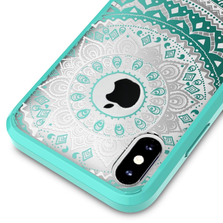 CoverON ClearGuard Series for Apple iPhone XS/X, Hard Back, Semi