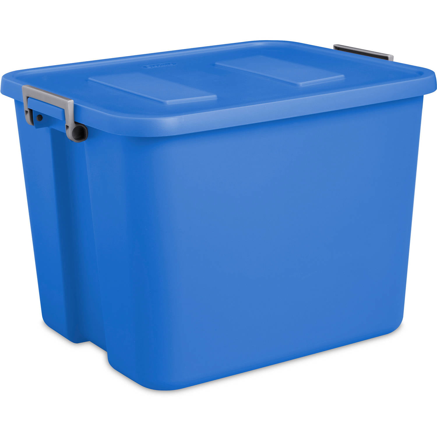 Sterilite 20 Gallon Latch Tote Turquoise Blue Available in Case of 6 