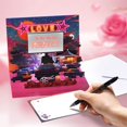 thumbnail image 2 of Valentine’s Day Card with Lights & Music, 3D Pop Up Musical Anniversary Card for Wife Husband Girlfriend Boyfriend, Romantic Drive-In Movie Theater Sweet Greeting Card for Couples, 2 of 7