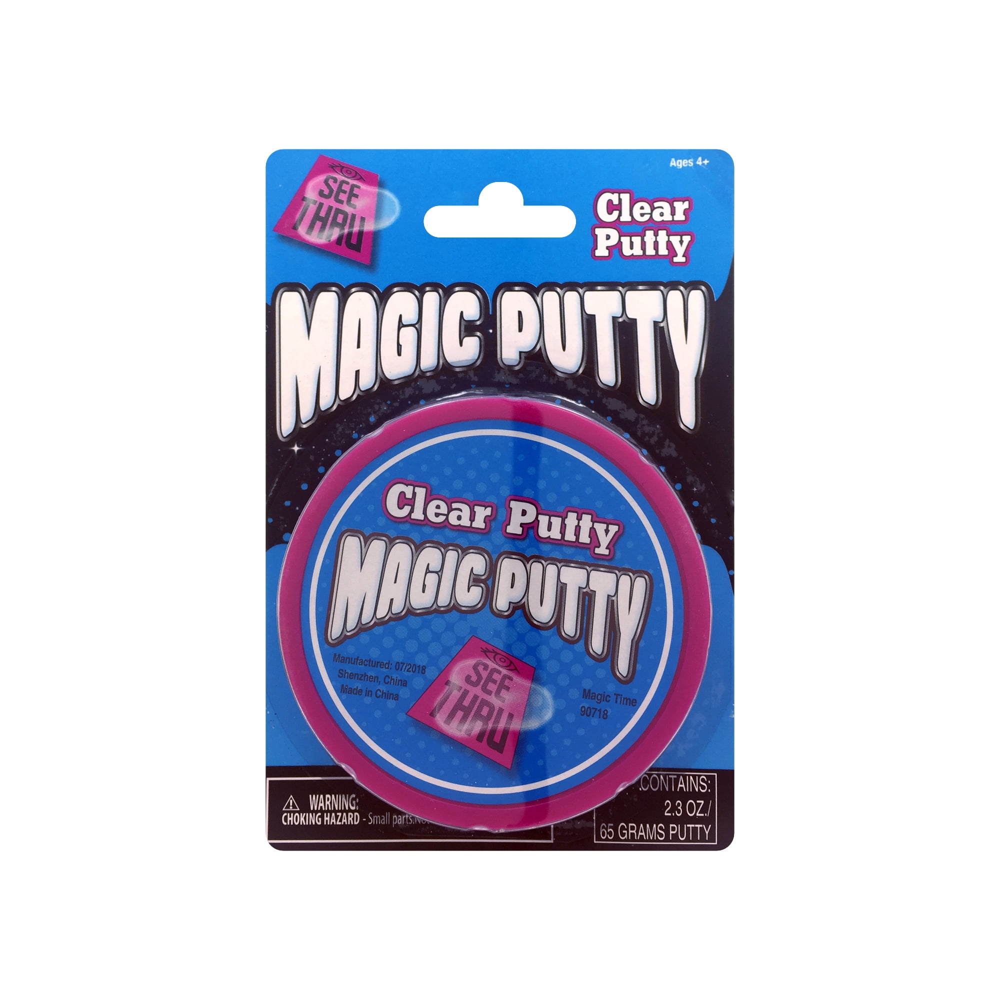 3 Pack Magic Putty Clear Putty, Color Change Putty & Ameythst Fire Putty