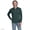 Green Gables, variant on Men's Long Sleeve American-Grown Supima Cotton Polo Shirt with Pocket
