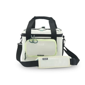 Free Shipping! Coleman Soft Cooler Spider Mum Blue, Holds 30 Cans