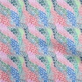 thumbnail image 1 of oneOone Viscose Chiffon Medium Blue Fabric Abstract Geometric Sewing Craft Projects Fabric Prints by Yard 42 Inch Wide, 1 of 4