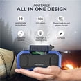 thumbnail image 2 of Radio portátil impermeable KAYINUO JIAYINNUOXIN radio solar de emergencia con cargador para teléfono celular, 2 of 3