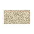 thumbnail image 3 of Authentic Hotel and Spa  Turkish Cotton Cheetah Jacquard Trim Cream 3-piece Towel Set, 3 of 5