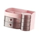 thumbnail image 2 of Estuche organizador de maquillaje, organizador de escritorio con portabrochas, estante de almacenamiento fijo Rosa, 2 of 9