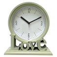 thumbnail image 4 of veasfak Creative Geometric Table Clock Home Decor Desk Battery Powered Decorative Green, 4 of 9