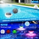 thumbnail image 4 of Flotador solar de cloro para piscina QOLNBY, 2600 mAh, con luces, paquete de 4, 4 of 8