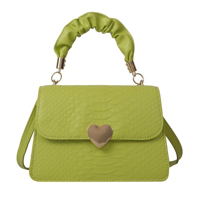 Bolsos de mujer Moda Cocodrilo Patrón Tote Purse Crossbody Bag (Verde) Likrtyny Para Estrenar