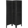 thumbnail image 5 of Oriental Furniture 5 1/2 ft. Tall Venetian Room Divider - 6 Panel - Black, 5 of 5