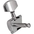 thumbnail image 2 of Têtes de Machine, Rapport d'Engrenage 6pcs 1:15 Semi-Fermé Guitare Acoustique Tuning Pegs Tuner Têtes de Machine Tuning Keys 3L3R Pièces de Rechange de Guitare, 2 of 8