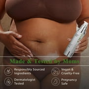 Abera Ovela Stretch Mark Cream for Pregnancy, Postpartum & Weight Fluctuations, Sunflower Jojoba Oil, 1.69fl oz