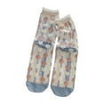 thumbnail image 1 of Women's Lace Socks Breathable Comfortable Delicate Design Everyday Casual Socks Soft Lightweight For Home Wear, 1 of 4
