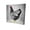 Black & White, variant on Begin Home Decor 2080-1212-AN520-1 12 x 12 in. Black & White Wyandotte Hen-Print on Canvas