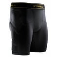 thumbnail image 1 of Storelli Unisex BodyShield Impact Sliders | Padded Soccer Sliding Undershorts | Enhanced Lower Body Protection | Black | Small, 1 of 4