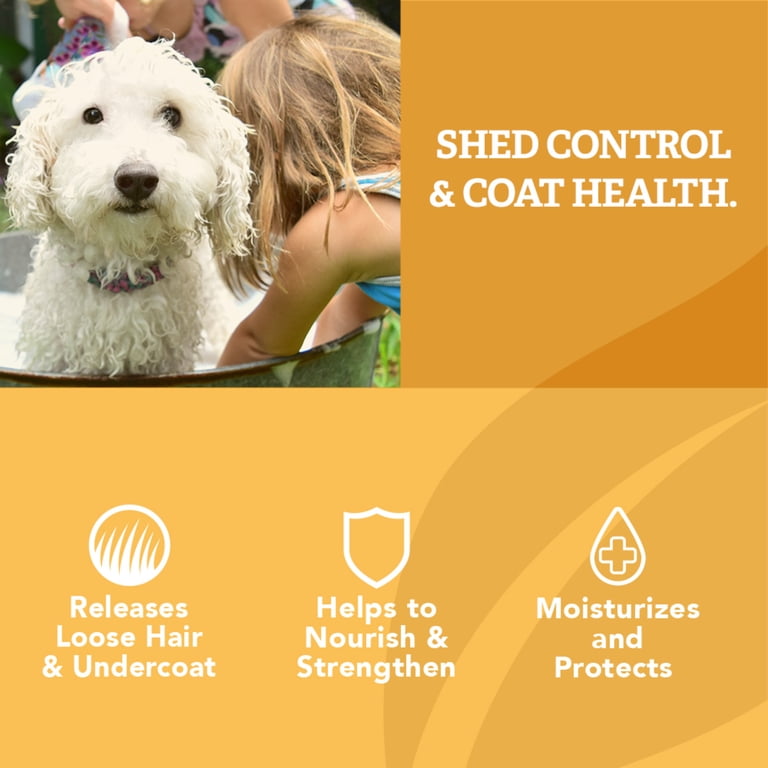 Natural Care Shed Control Shampoo for Dogs, 20oz photo 4