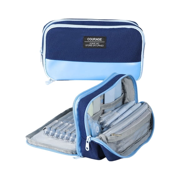 Orangide Pencil Case Magnetic Stand-up Multifunctional 11-layer Large Capacity Organizer Desk Pen Holder for Stu/dent Office Supplies