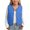 A07-Sky Blue, variant on Boys Girls Quilted Vest Snap Button Sleeveless Lightweight Jacket Size 8-10