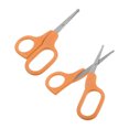 thumbnail image 5 of Unique Bargains 1 Pc Portable Long Handle Nail Scissors Toenail Clippers for Child 4.49"x2.28" Orange, 5 of 6