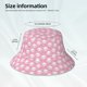thumbnail image 3 of Fotbe Cute Cat Sombrero Tipo Pescador con Estampado – Sombrero de Sol de Algodón de Moda para Playa, Golf, Pesca, 3 of 6