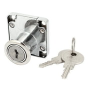 22mm High Cylinder Metal Cabinet Mailbox Drawer Safe Lock w 2 Keys