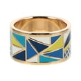 thumbnail image 1 of 1pc Fashionable Scarf Ring Scarves Buckle Smooth Titanium Steel Dressing Buckle, 1 of 9