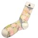 thumbnail image 5 of Calcetines de media pantorrilla de seda de vidrio ultrafinos para mujer, calcetines de moda versátiles con bloques de Color a la moda, ligeros de lujo, de un solo salto, 5 of 5