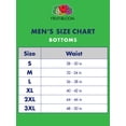 thumbnail image 3 of Fruit of the Loom Men's Print and Solid Boxer Briefs, Extended Sizes, 4 Pack, 3 of 4