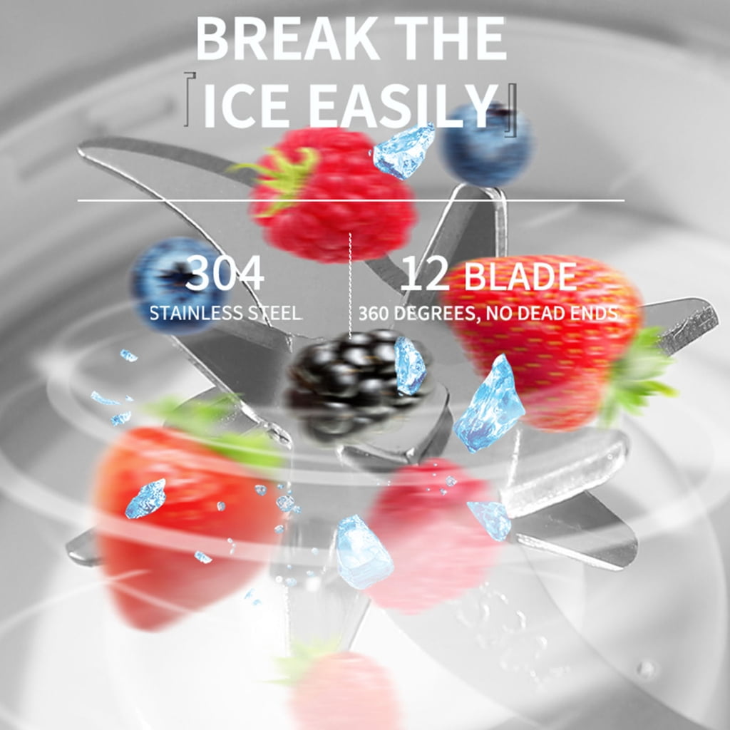 Powerful Mixing Device Small Fruit Juicing Cups Small Juicing Machine Juices Maker Suitable for Indoor and Outdoor Use