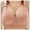 Pink, variant on Women Fashion Casual Breathable Top Bra Underwear Without Steel Ring Gathering And Adjusting Bra Underwear Scrappy Bra Women Wireless Bra Womens Wireless Bra Workout Sports Bras Womens Bras Front
