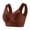 Coffee, variant on Plus Size Bras for Women Full Cup Seamless Push Up Shaping Wire Free Everyday Bra Size L-6XL,6XL,Black