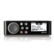 Fusion MS-RA70 Source Unit w/ Clarion CMS-651RGB-SWB 6.5-inch Coaxial Marine Speakers with built-in RGB illumination ( Includes White & Black Sport Grilles )