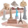 thumbnail image 3 of s Landmark Buildings Miniature Model, Child Cognitive Toy, Playset, Mini Simulate Building Statue for Kids Birthday Gift, 3 of 10