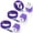3pcs Purple, variant on Charger Block Type C, 3 Pack USB Wall Charger with 10FT Type C Charging Cable Cord USB C Cable Phone Cables, Dual Port Phone Charger Android Charger Block USB Plug Adapter USB Charging Block, White