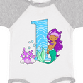 thumbnail image 4 of Inktastic First Birthday Mermaid Girls Baby Bodysuit, 4 of 5