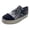 Black, variant on Women's Slip on Shoes Cow Print Platform Canvas Sneakers Low Top Casual Flat Loafers for Women Walking Driving Work,Khaki Size 8.5