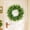 Small white flowers with green leaves, variant on 16.53 Inches Spring Wreath for Front Door - Artificial Wreath for Mother's Day, Summer, Wedding, Valentine's Day, Cemetery & Indoor/Outdoor Wall Porch Window Home Decor(As Shown in the Figure)