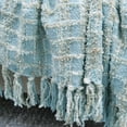 thumbnail image 3 of Home Soft Things Multi Color Chenille Throw - Light Blue - 60" x 80" Jumbo, 3 of 6