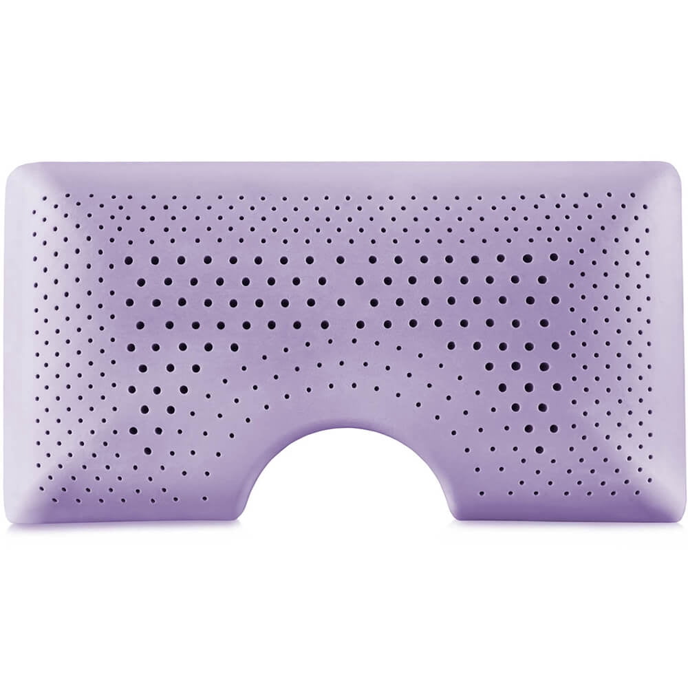Z-Zoned ACTIVEDOUGH shoulder pillow with all-natural lavender scent. Feels like a blend of latex and memory foam. Queen size.
