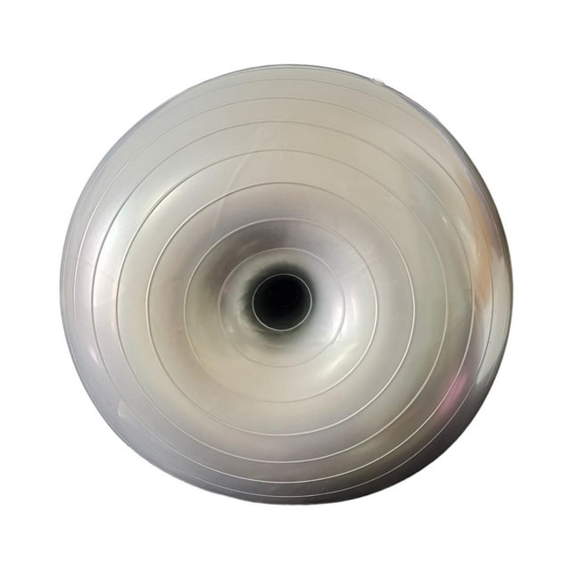 tamizeot Ballon d'Exercice Gonflable Épais PVC Beigne Entraînement Yoga Pilates Ballon Gris