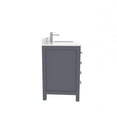 thumbnail image 6 of Ayna Decors Rooh 36 Inch Charcoal Grey Bathroom Vanity Cabinet Only, Brushed Nickel Hardware, AVR36CG0002R, 6 of 10
