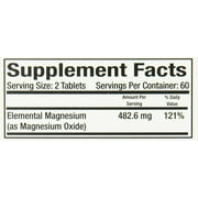 Mag-Ox 400 Magnesium Supplement - 120 Tablets, Pack of 4