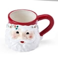 thumbnail image 4 of Pfaltzgraff Winterberry Stoneware 16 oz Santa Mug, 4 of 10